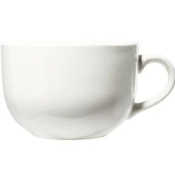 Gifi Bol jumbo Madrid en faïence blanc Ø13xH8,5cm 700ml Discount