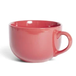 Gifi Bol jumbo Madrid faïence rouge 70cl