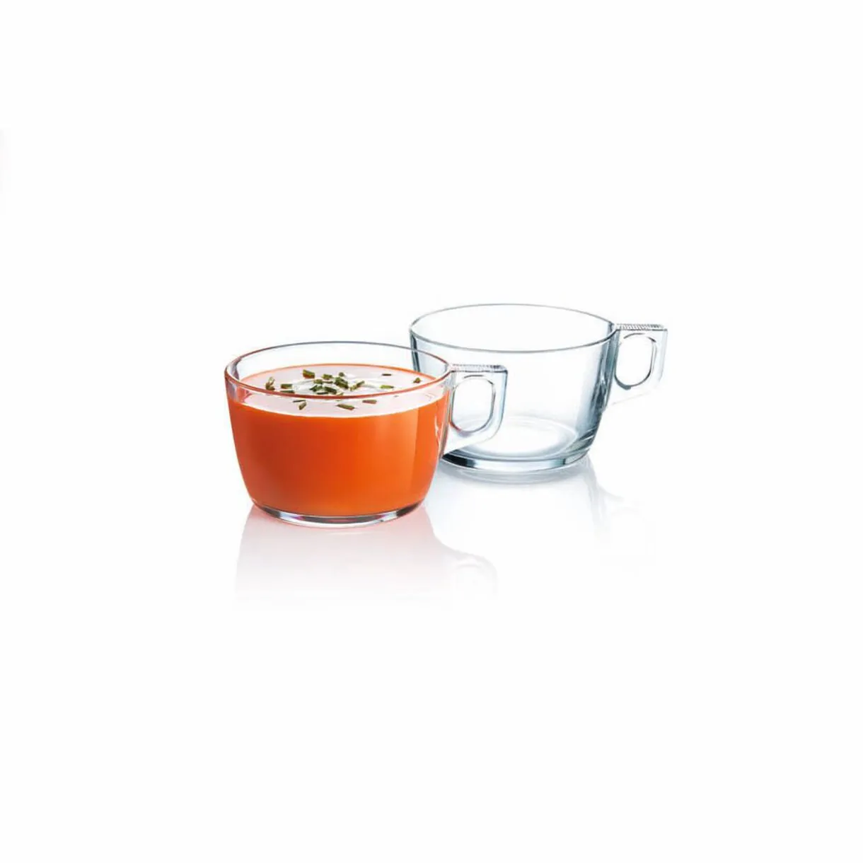 Gifi Bol jumbo transparent en verre trempé lisse Luminarc 50 cl