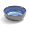 Gifi Bol Meteor porcelaine noir et bleu Ø16cm Clearance