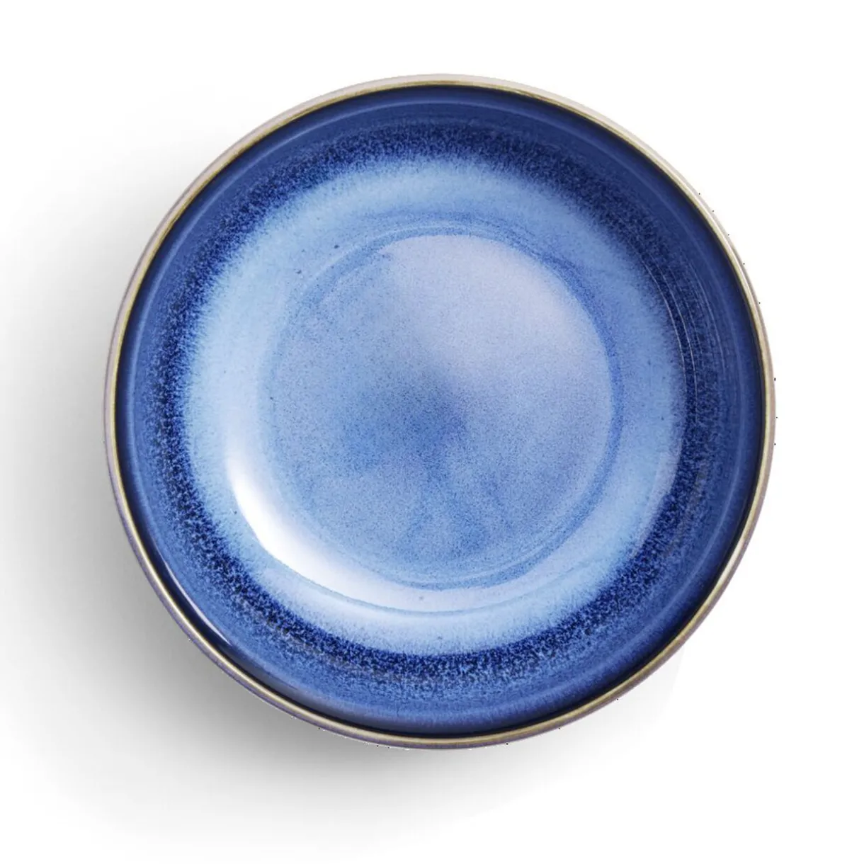 Gifi Bol Meteor porcelaine noir et bleu Ø16cm Clearance