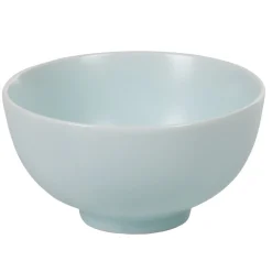 Gifi Bol petit déjeuner gris clair en porcelaine petit format