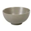 Gifi Bol petit déjeuner gris clair en porcelaine grand format Outlet