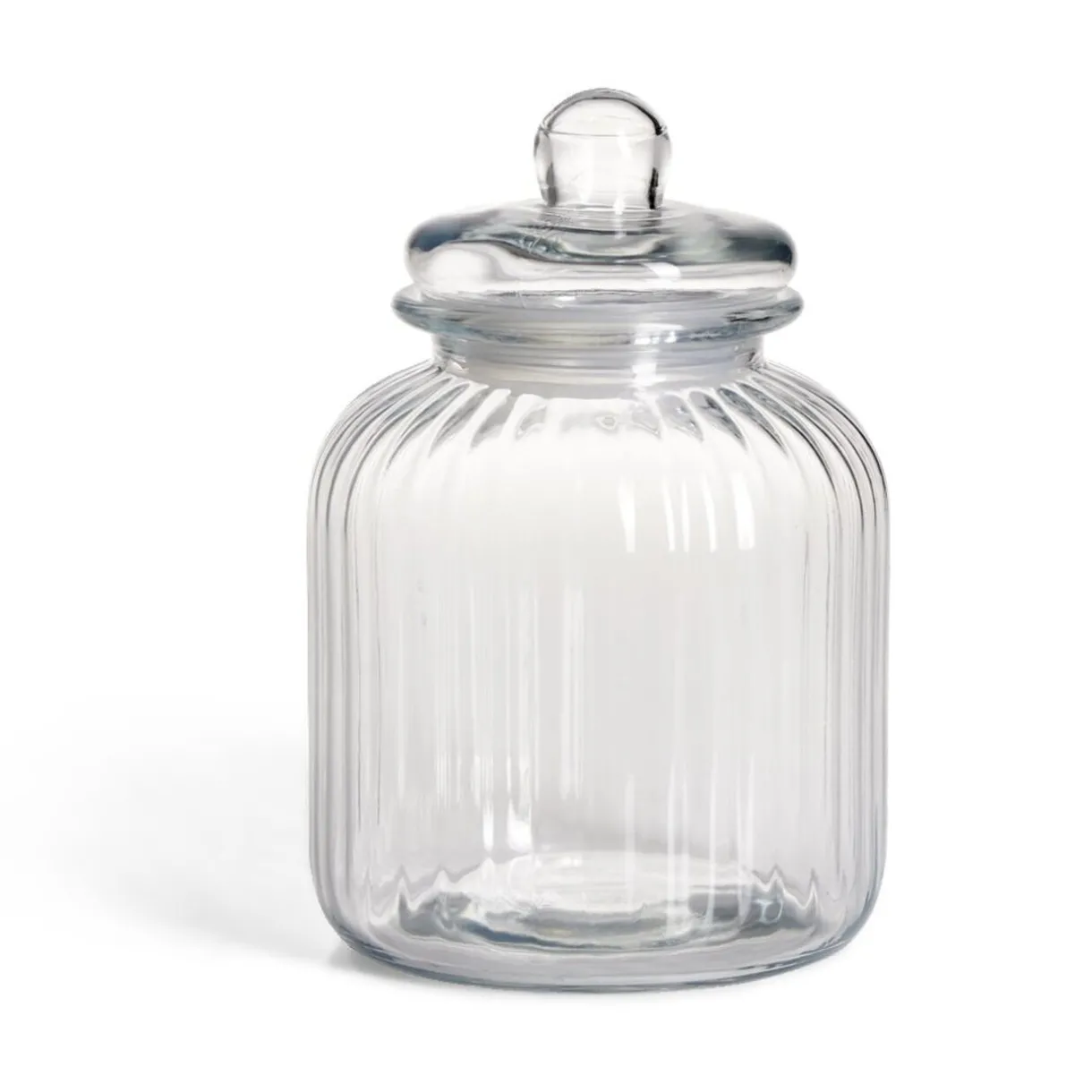 Gifi Bonbonnière en verre ø17,5xH27,5cm Hot