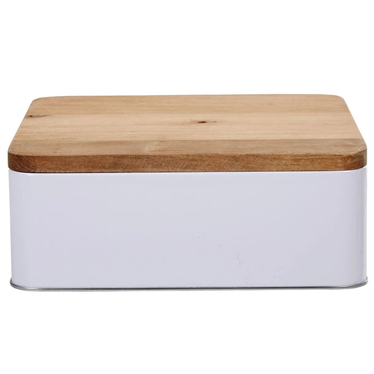Gifi Boîte à biscuit rectangulaire blanc naturel Online