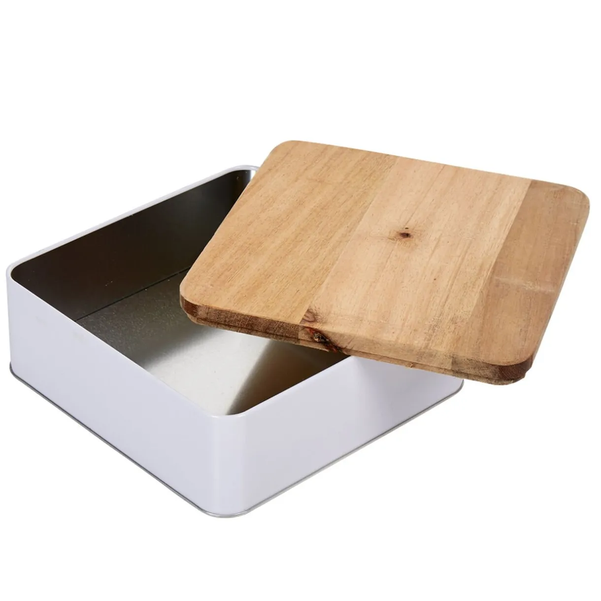 Gifi Boîte à biscuit rectangulaire blanc naturel Online