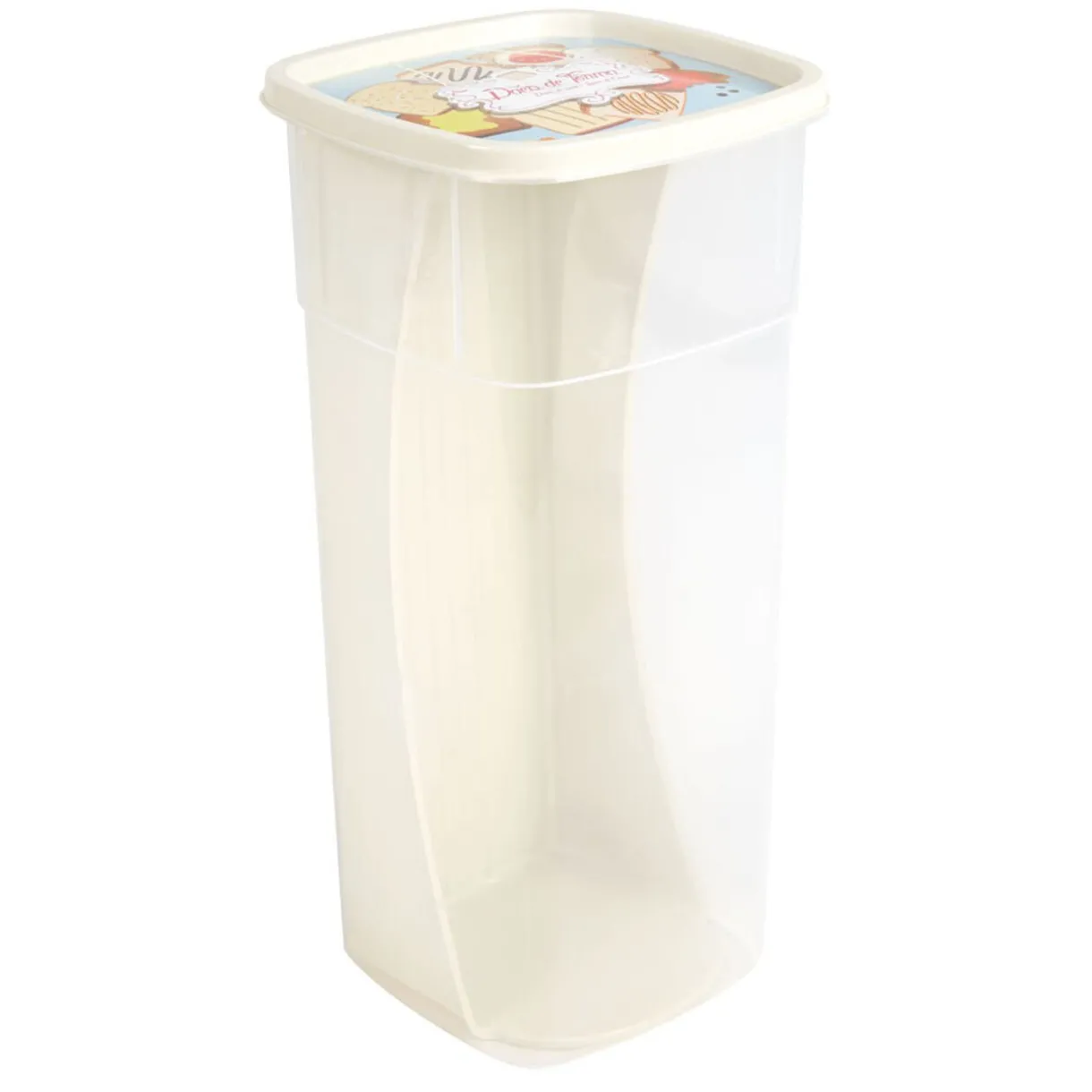 Gifi Boîte à brioches et pains de mie avec couvercle décoré Sale