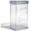 Gifi Boîte à café 500g en plastique transparent 11,5x9xH19cm Sale