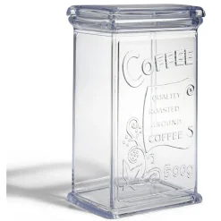 Gifi Boîte à café 500g en plastique transparent 11,5x9xH19cm Sale