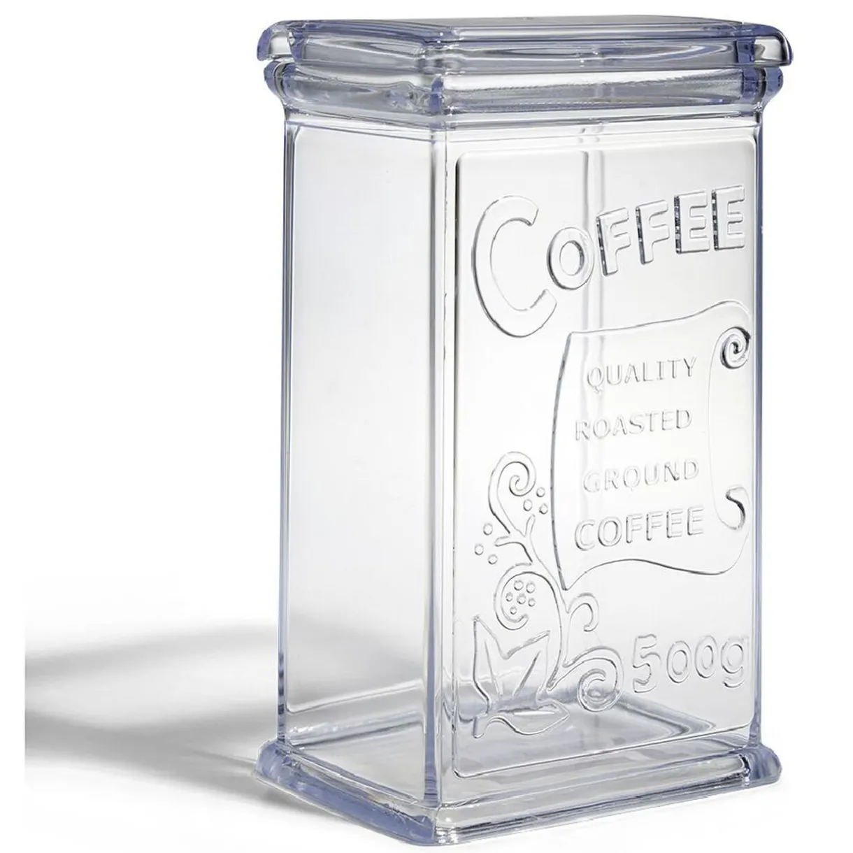 Gifi Boîte à café 500g en plastique transparent 11,5x9xH19cm Sale