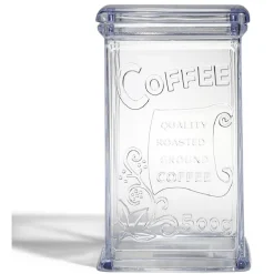 Gifi Boîte à café 500g en plastique transparent 11,5x9xH19cm Sale