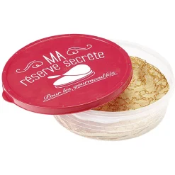 Gifi Boîte à crêpes ronde avec couvercle design rouge Clearance