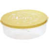 Gifi Boîte à crêpes ronde avec couvercle imprimé motif cuisine Ø28xH9 cm Clearance