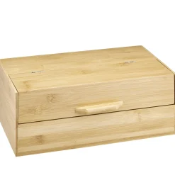 Gifi Boîte à pain en bambou naturel Sale