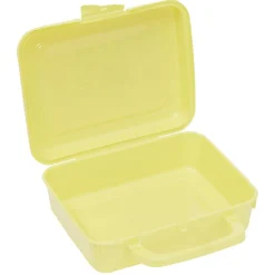Gifi Boîte à sandwich rectangulaire avec anse plastique vert 16x20xH7cm Clearance