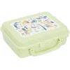 Gifi Boîte à sandwich rectangulaire avec anse plastique jaune 16x20xH7cm New