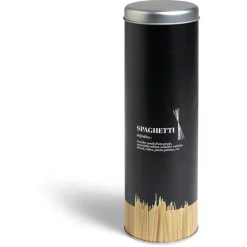 Gifi Boîte à spaghetti en métal noir/imprimé - Ø9xH.29cm Hot