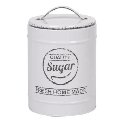 Gifi Boîte à sucre métal blanc cassé Online