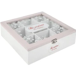Gifi Boîte à thé motif fleur de cerisier