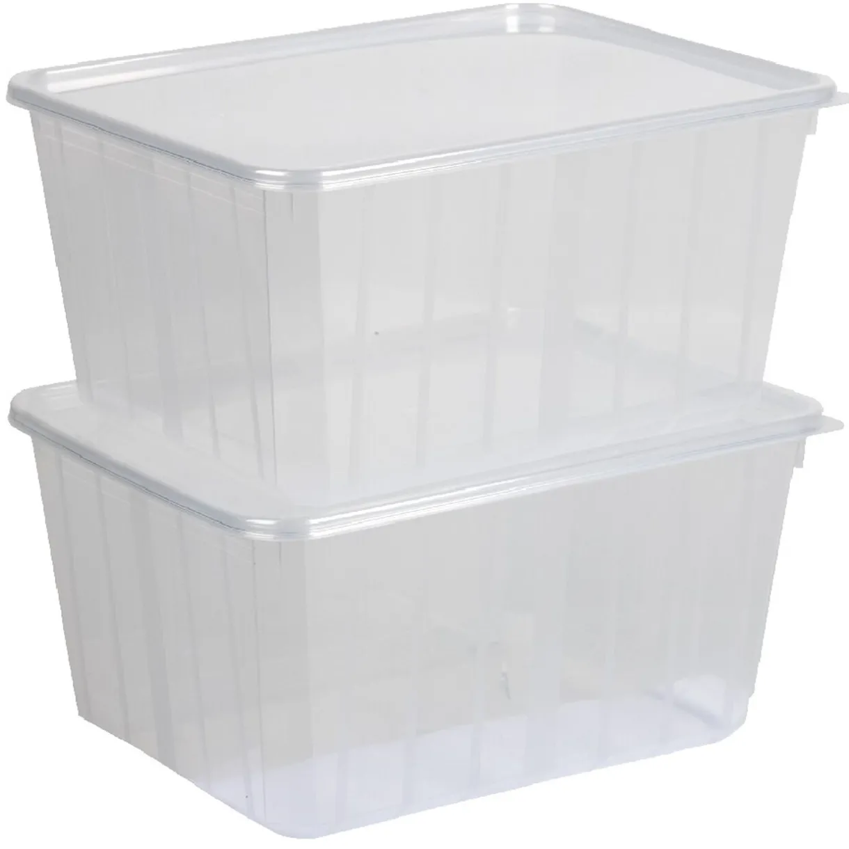 Gifi Boîte alimentaire 1,8 L transparente x2 Sale