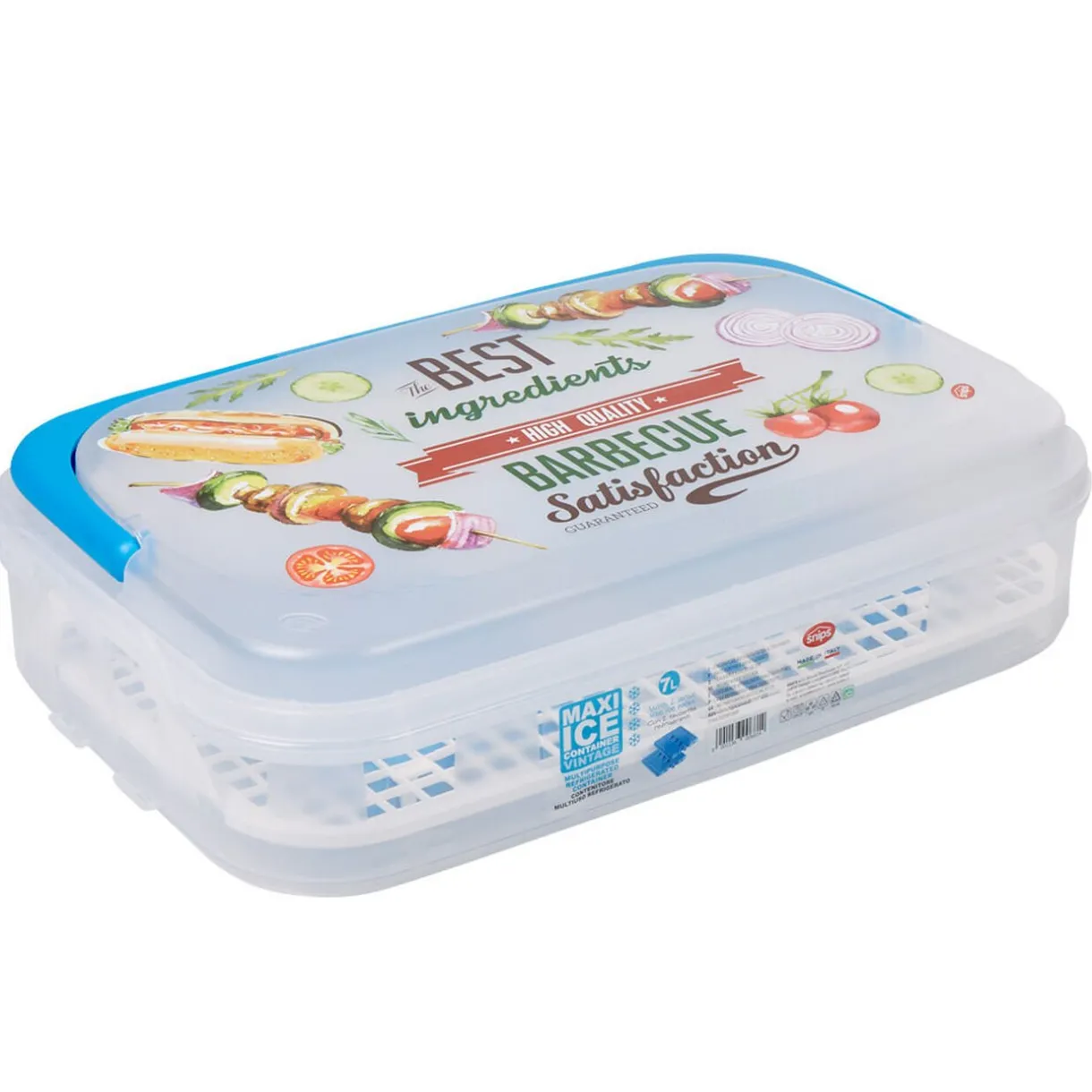 Gifi Boîte alimentaire avec tablettes rafraîchissantes New