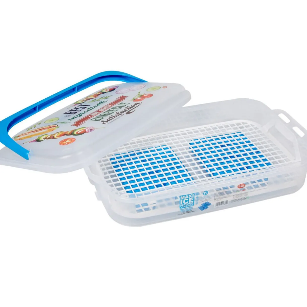 Gifi Boîte alimentaire avec tablettes rafraîchissantes New