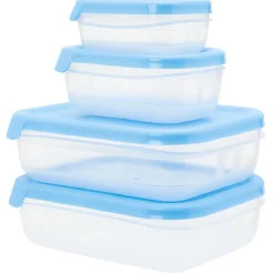 Gifi Boîte alimentaire couvercle bleu Discount