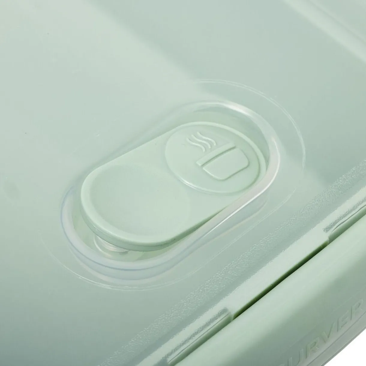 Gifi Boîte alimentaire curver rectangulaire verte 1 L Hot