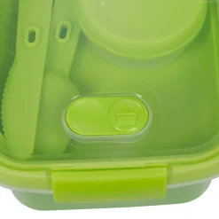 Gifi Boîte alimentaire curver rectangulaire verte 1,2 L Hot