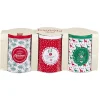 Gifi Boîte alimentaire design Noël métal x3