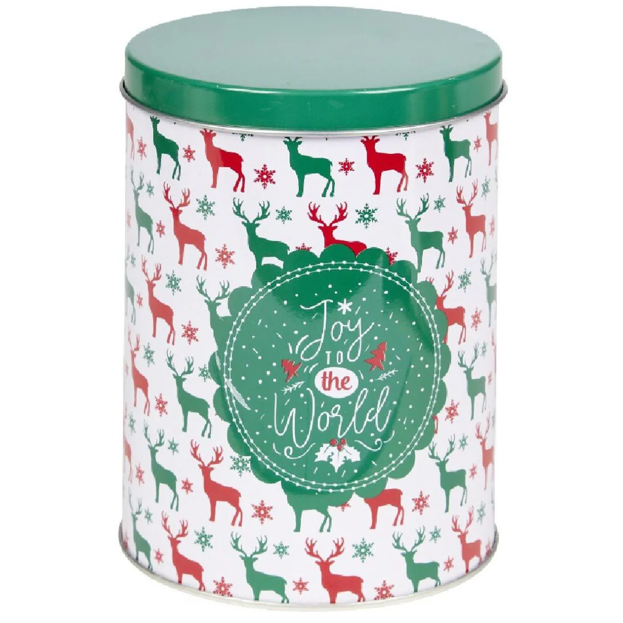 Gifi Boîte alimentaire design Noël métal x3