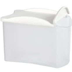 Gifi Boîte alimentaire empilable transparente et blanche 0,8 L Clearance