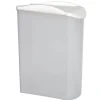 Gifi Boîte alimentaire empilable transparente et blanche 1,7 L New