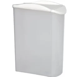 Gifi Boîte alimentaire empilable transparente et blanche 1,7 L New