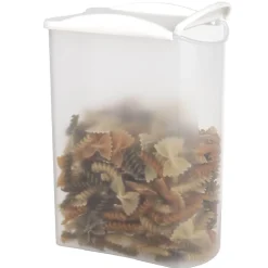 Gifi Boîte alimentaire empilable transparente et blanche 1,7 L New