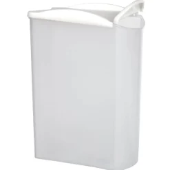 Gifi Boîte alimentaire empilable transparente et blanche 1,7 L New