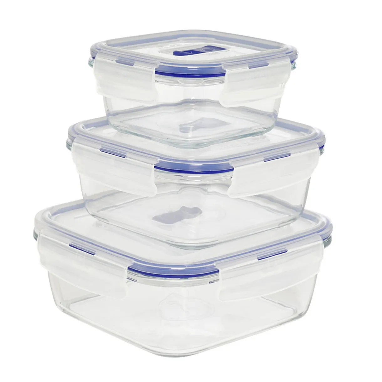 Gifi Boîte alimentaire en verre trempé transparent x3 Online