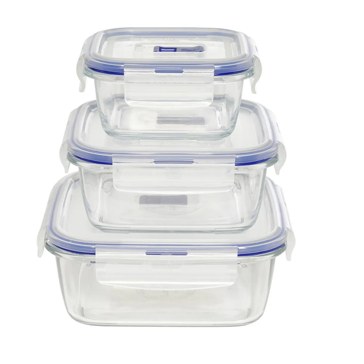 Gifi Boîte alimentaire en verre trempé transparent x3 Online