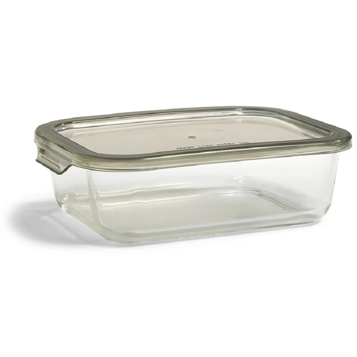 Gifi Boîte alimentaire en verre avec couvercle étanche à clips 1L Clearance