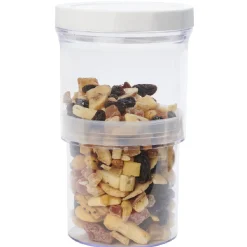 Gifi Boîte alimentaire extensible transparente couvercle blanc Sale