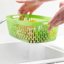 Gifi Boîte alimentaire hermétique avec panier fraîcheur 4 L vert Discount