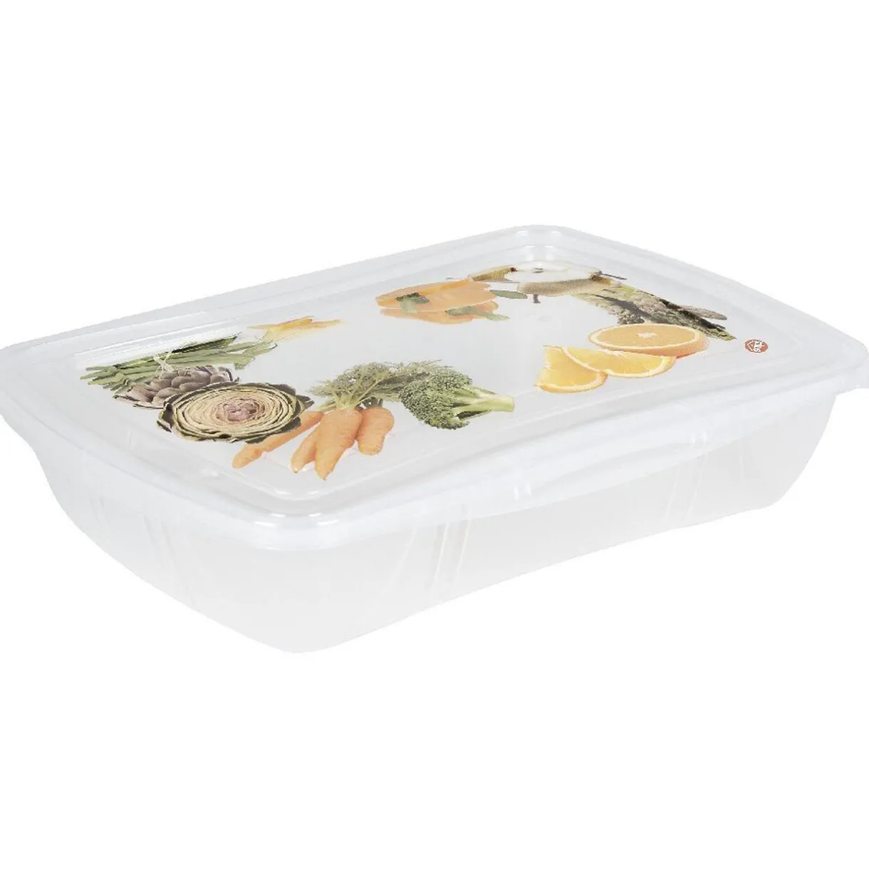 Gifi Boîte alimentaire motif légumes et fruits 1 L x3