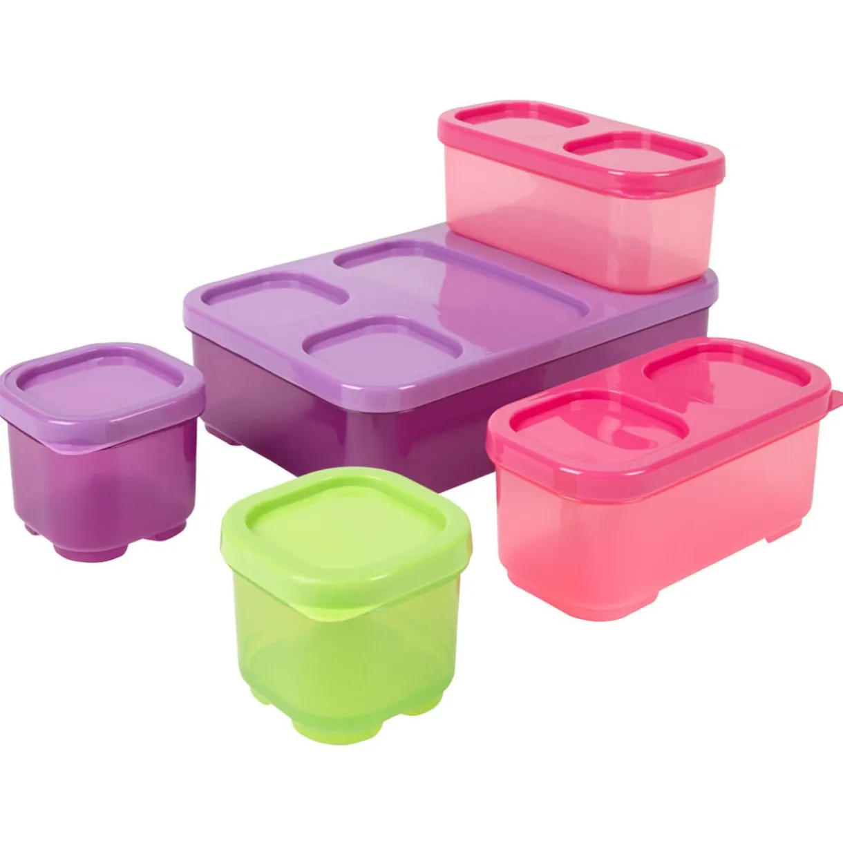 Gifi Boîte alimentaire multicolore x5 Sale