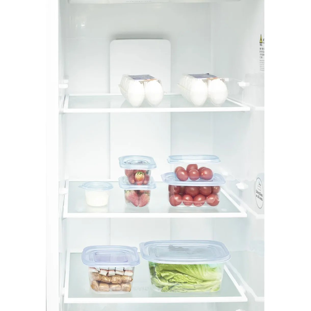 Gifi Boîte alimentaire transparente couvercle bleu x18 Best