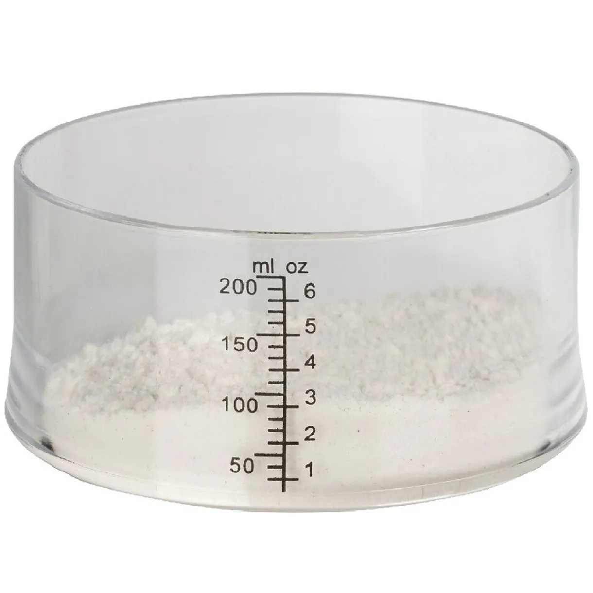 Gifi Boîte conservation verre 2 en 1 couvercle mesureur