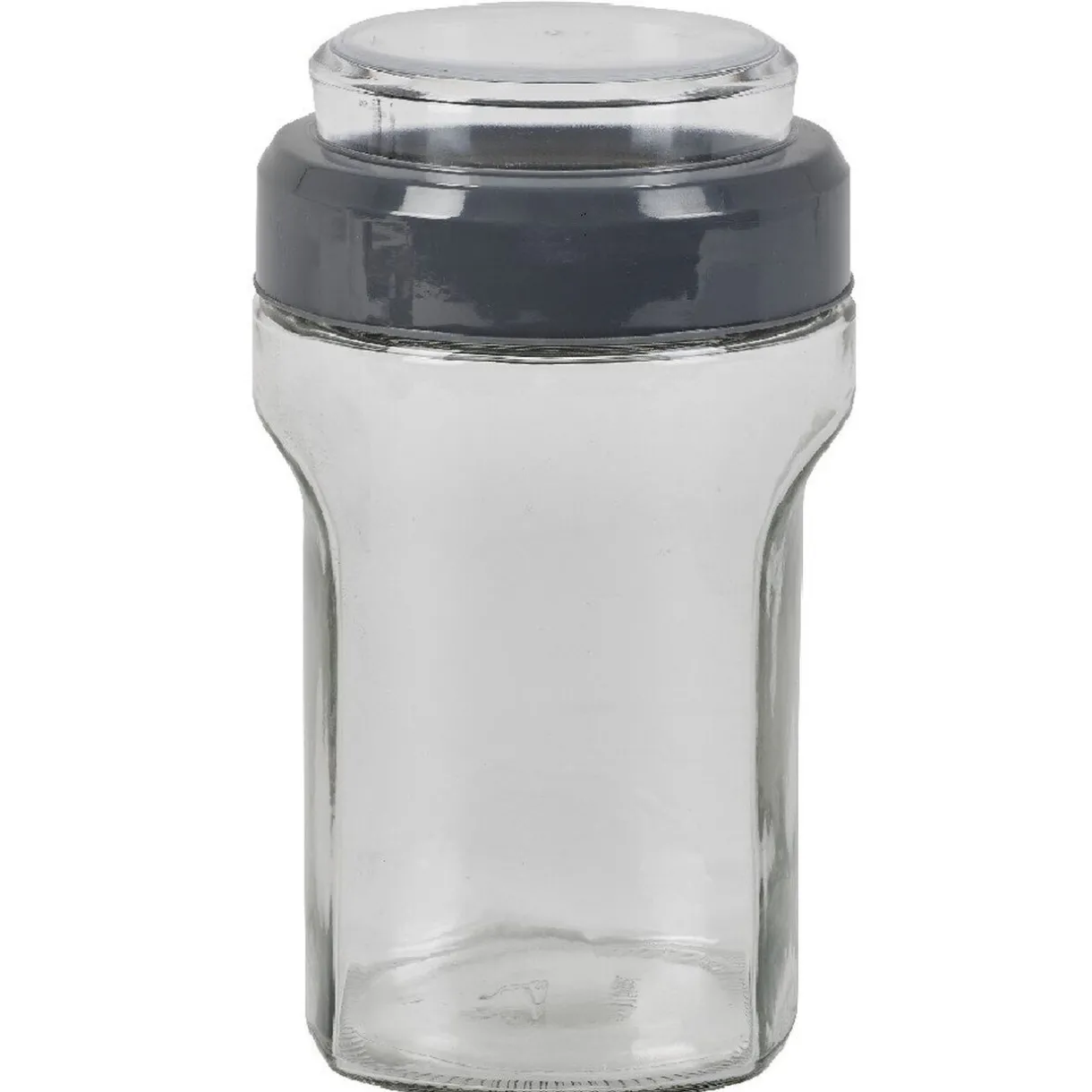 Gifi Boîte conservation verre 2 en 1 couvercle mesureur