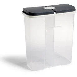 Gifi Boîte de conservation en plastique à 2 compartiments transparent 2,8L Sale