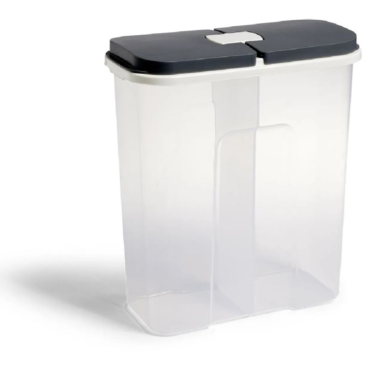 Gifi Boîte de conservation en plastique à 2 compartiments transparent 2,8L Sale