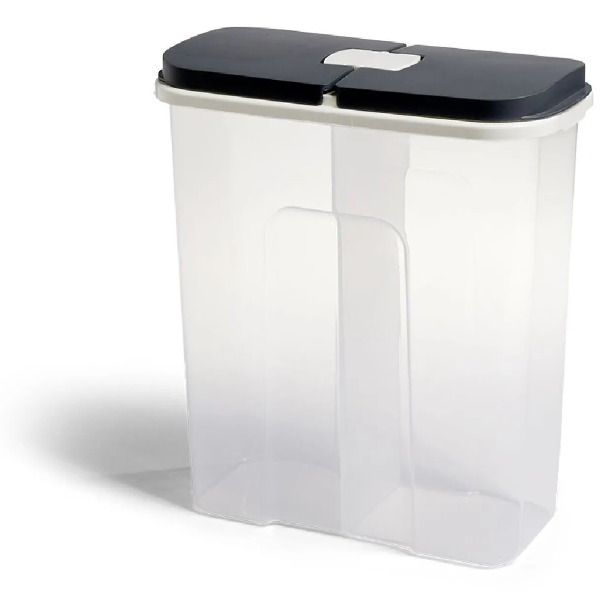 Gifi Boîte de conservation en plastique à 2 compartiments transparent 2,8L Sale