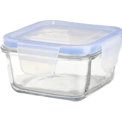 Gifi Boîte de conservation en verre hermétique L17xl17xH8,6 cm New